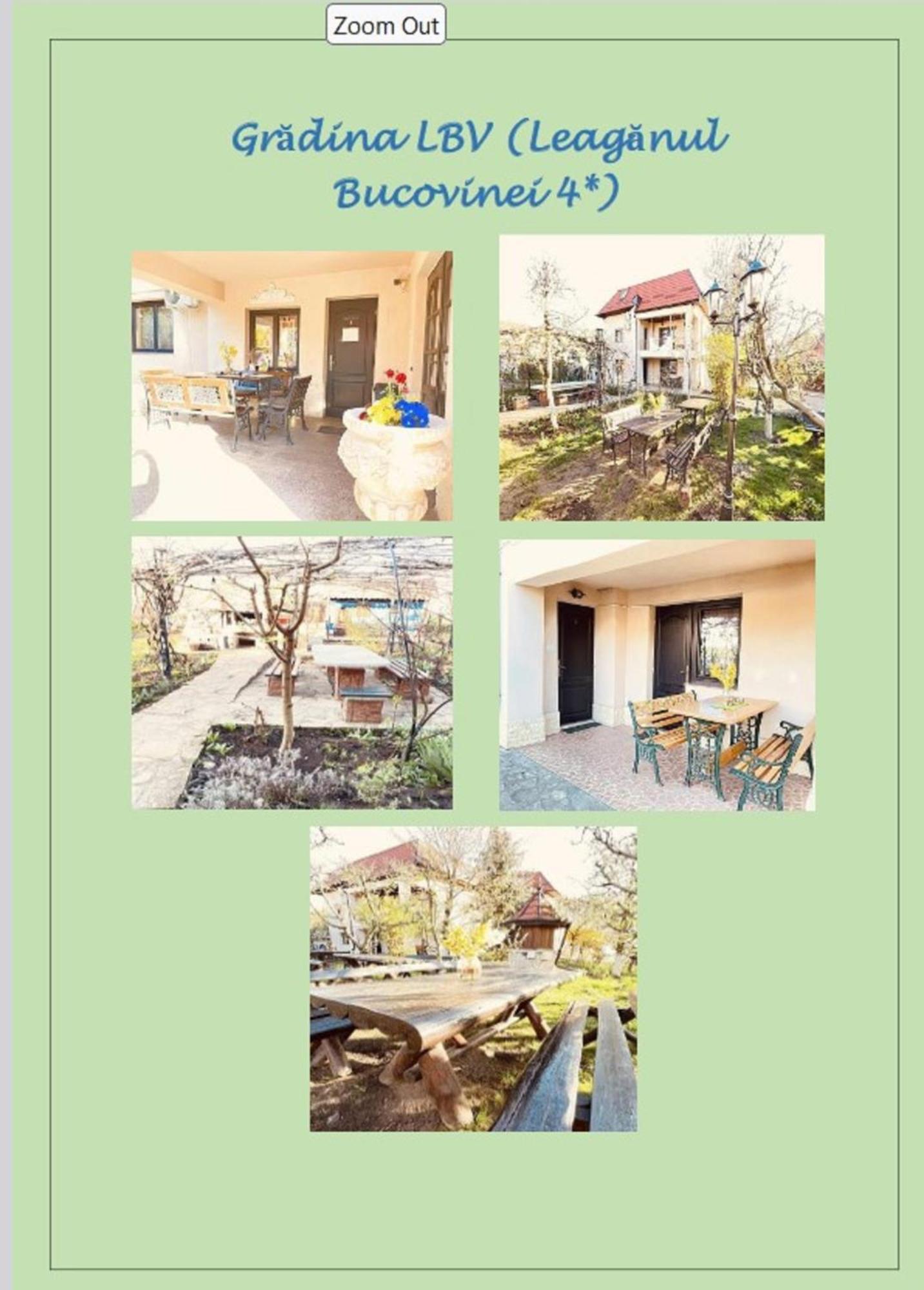 Leaganul Bucovinei Guest House Suceava Eksteriør bilde